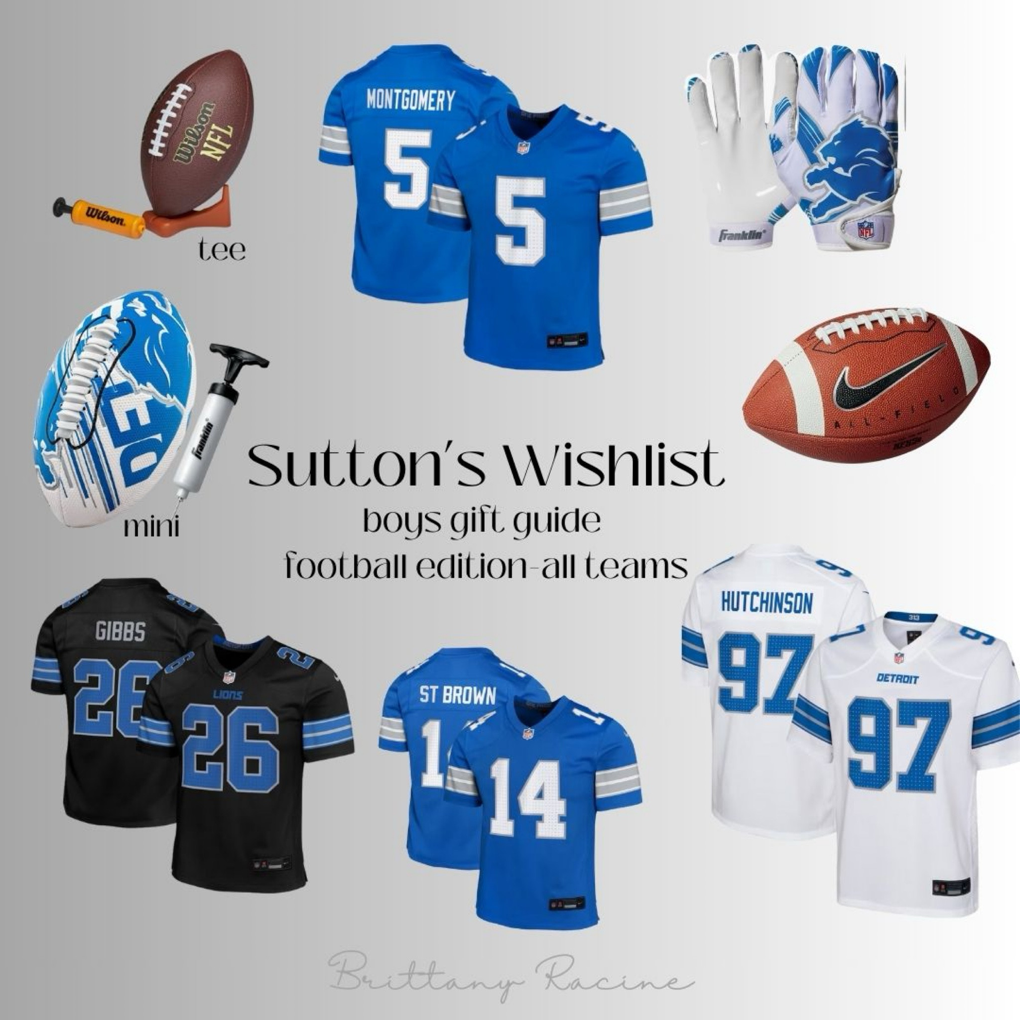 Gift guide for a football lover! Chosen by my 8 year old son, comes in all the teams! 

#LTKHoliday #LTKKids #LTKGiftGuide