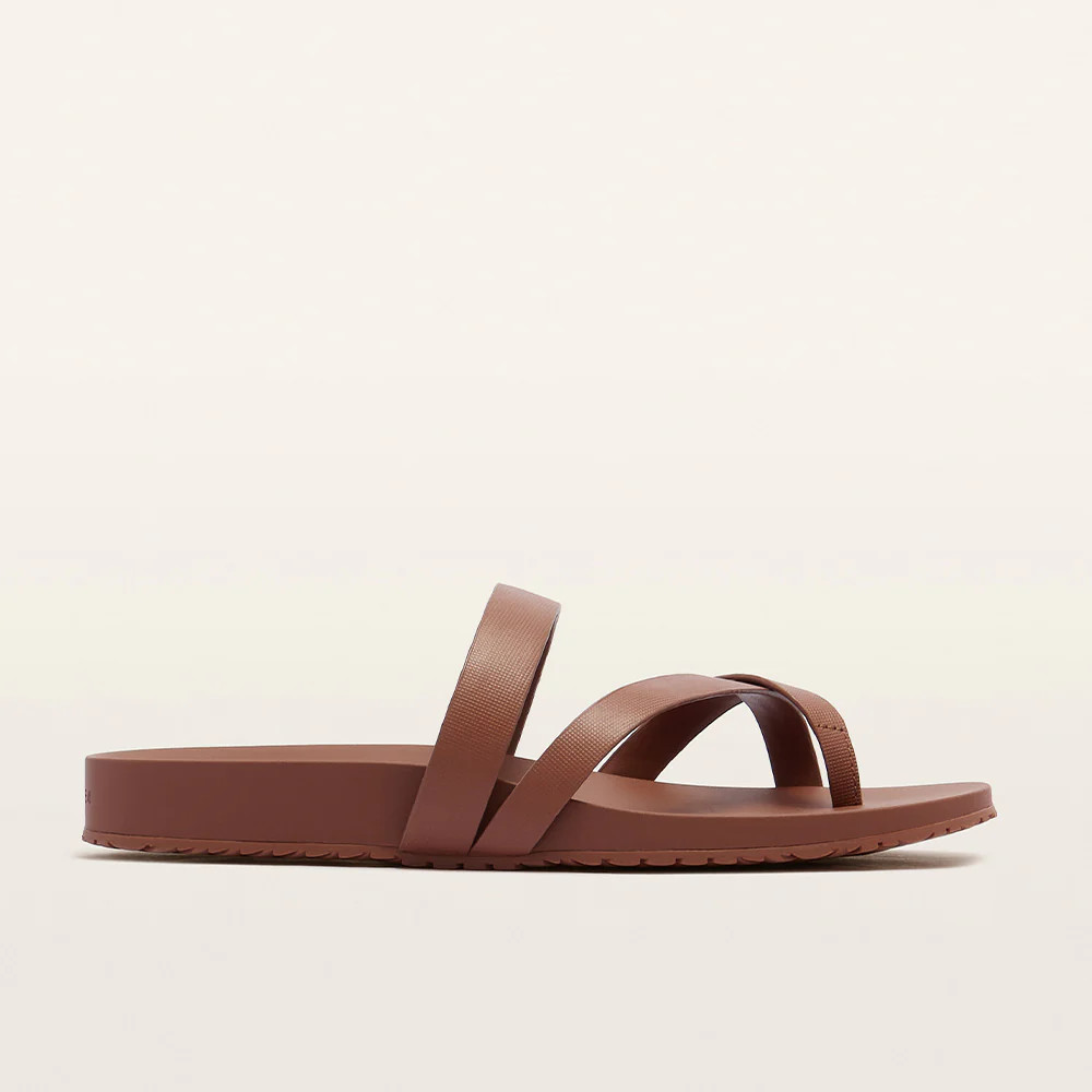 Isla Rich Tan Slides | FRANKIE4 | FRANKIE4