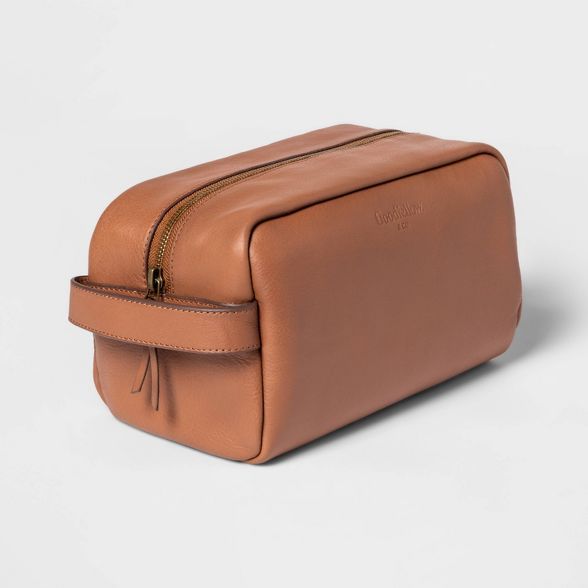 Classic Top Cow Leather Dopp Kit - Goodfellow &#38; Co&#8482; | Target