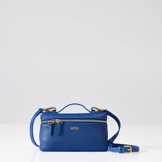 Top Handle Leather Crossbody Bag | Mark and Graham