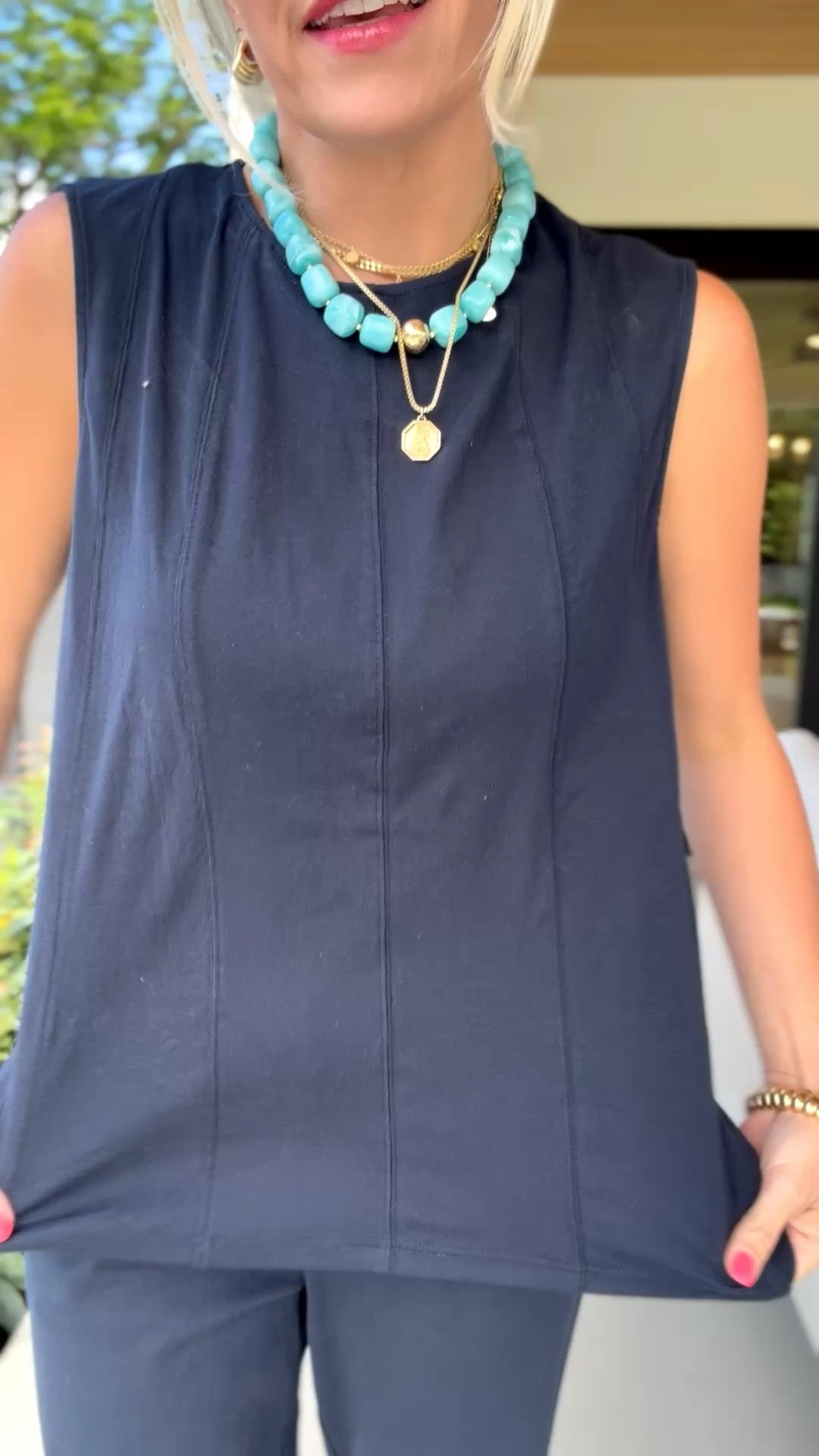 I’m wearing a medium!