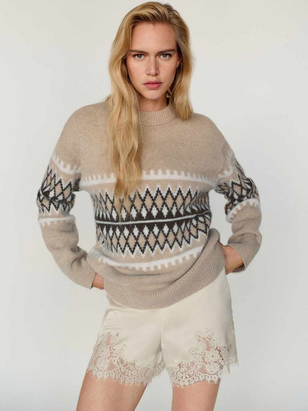 Linen Fairisle | Reformation (Global)
