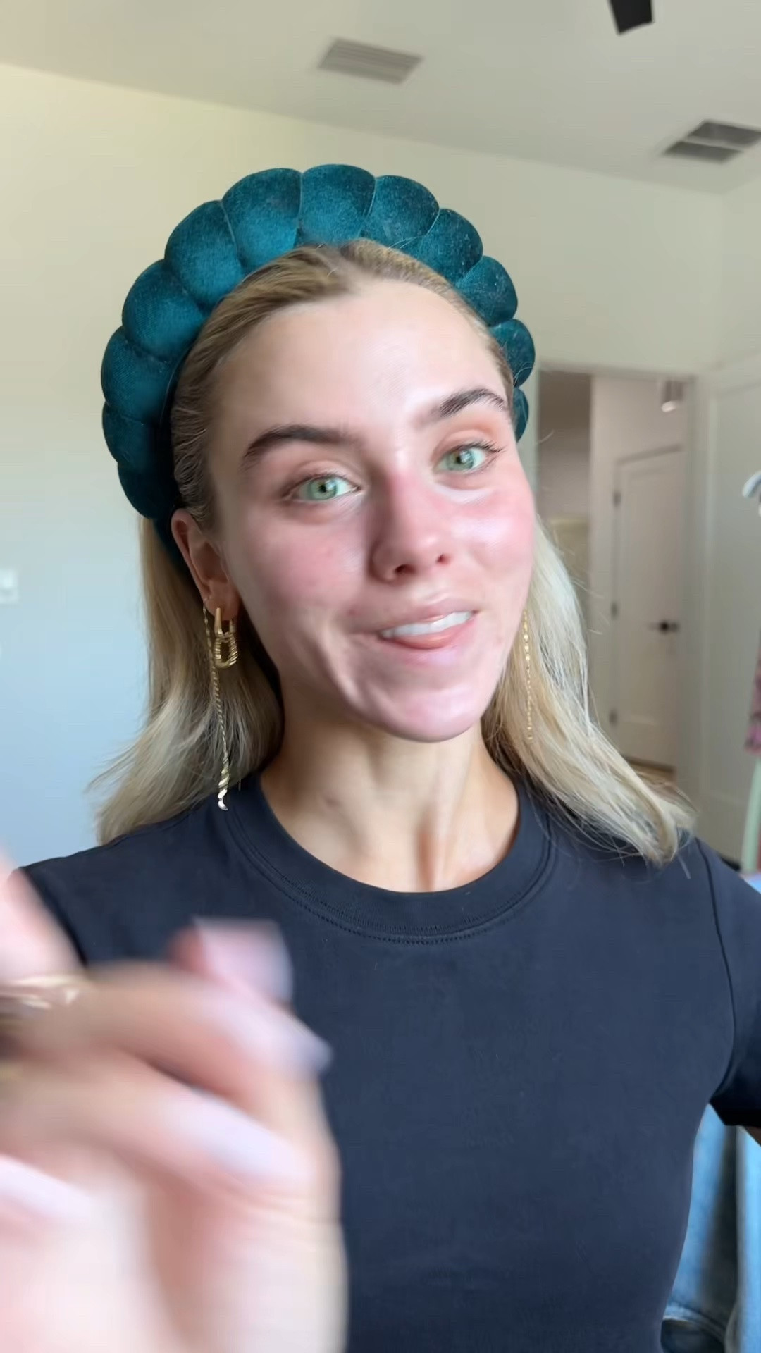 Full Makeup GRWM! For reference I have dry, sensitive, and acne prone skin and the goal with my makeup is always a skin-like glowy finish. My SPF lineup is the EltaMD Acne Sunscreen and the Naked Sundays Cabana Clear Illuminating SPF. Starting off with the skin base, it's the Dibs Beauty Lovebeam Perfector shade 2 with my Haus Labs shade 210 Foundation layered overtop. All cream products first so the Dibs Beauty Desert Island Duo shade 4 for both cream bronzer and blush with a touch of Dibs Beauty Cheek Stain shade lover girl because there is no such thing as too much blush. My concealer is Tower 28 Beauty shade ATLA to brighten the under eyes and set down with the Laura Mercier green Loose Setting Powder. My brows just need a clear brow gel. I use the Patrick Ta Beauty one. Going into powders of course my favorite bronzer is the Dibs Beauty Baked Bronzer shade caramel cappuccino and Dibs Beauty Baked Powder Blush shade spice gal. I also pack my fav eyeshadows like the one from Decote in Burgundy Gleam but I also start with a base eyeshadow of my powder bronzer and blush layered. The mascara I went with today is Dibs Beauty. I swear by the three steps setting spray sandwich so layer one is Saie Cityset Setting Spray before lashes and lips, after lashes and lips, and the final is the L'oreal Paris Infallible Setting Spray to make it all waterproof. Lip combo is Lawless Beauty lip liner in nude honey topped off with OLEHENRIKSEN Pout Preserve Cooler in coconut lime (the green one).

#LTKgrwm #LTKselfcare #LTKBeauty