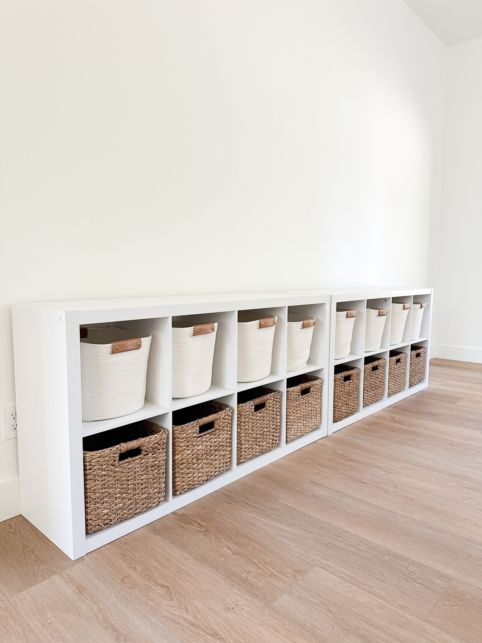 Cube storage / laundry system for kids! (I got my rolling carts from Costco, but these are almost identical and have great reviews!)