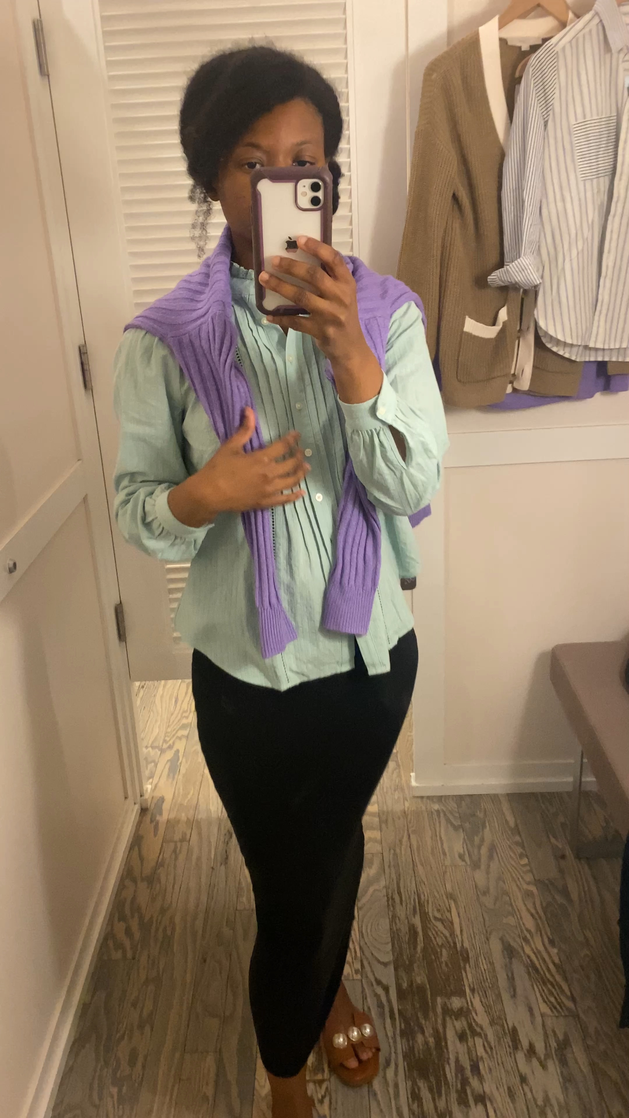 A little color blocking for autumn. Sweater and top on sale. Use code LUCKY 

#LTKstyletip #LTKSeasonal #LTKunder50