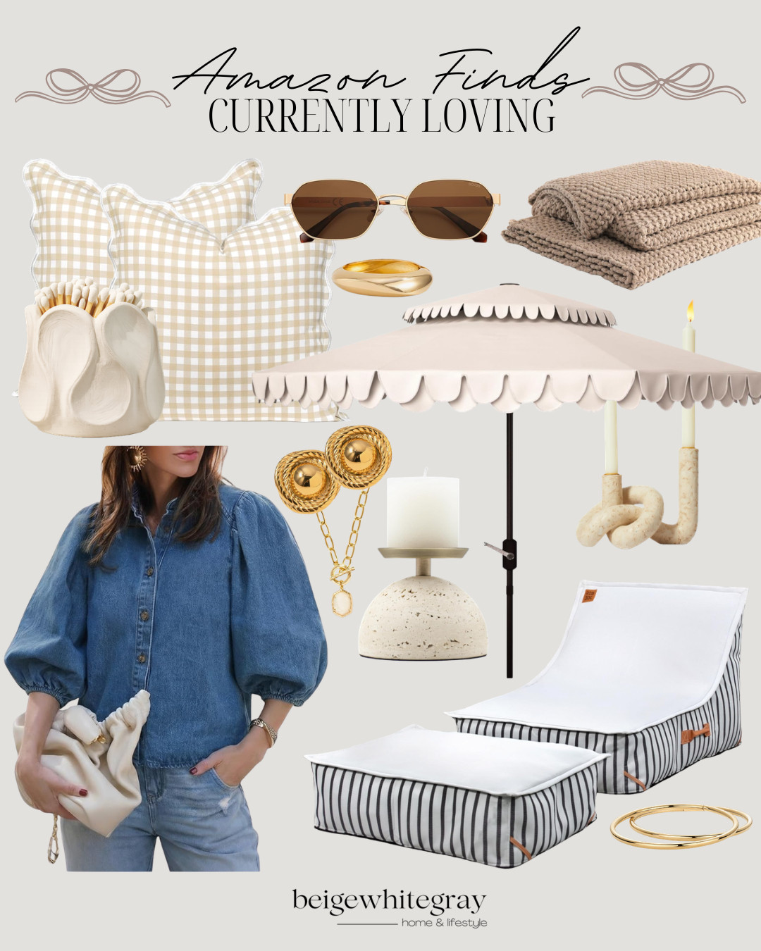 Loving these cozy and stylish Amazon finds! Perfect for a relaxing day at home. #homedecor #amazonfinds