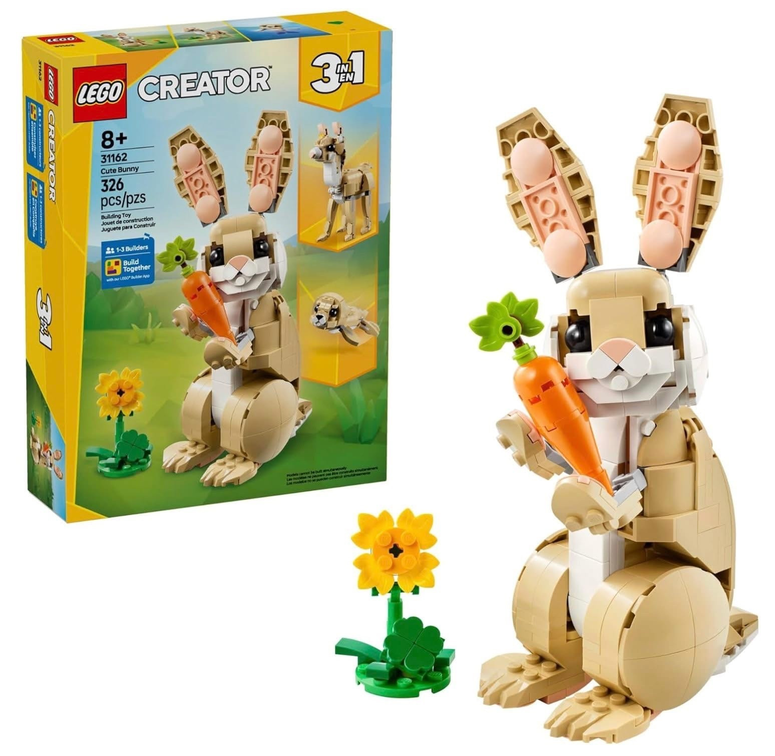 Lowest price of the year on the adorable LEGO Bunny Set at Amazon!! This set is a 3 in 1 Building Toy Set with 3 build options - Bunny, Seal, or Llama. Such a fun set that’s perfect for any Lego fan 🐰 

#LTKSaleAlert #LTKKids #LTKSeasonal