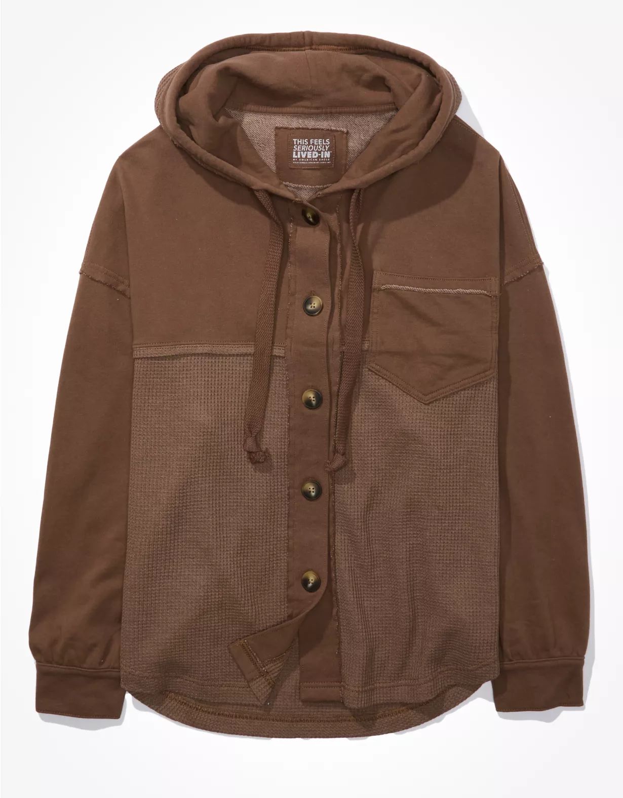 AE Hooded Shacket | American Eagle Outfitters (US & CA)