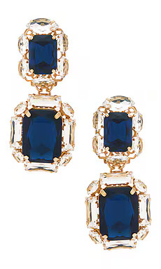 Omega Clasp Double Square Drop Earrings
                    
                    Anton Heunis | Revolve Clothing (Global)