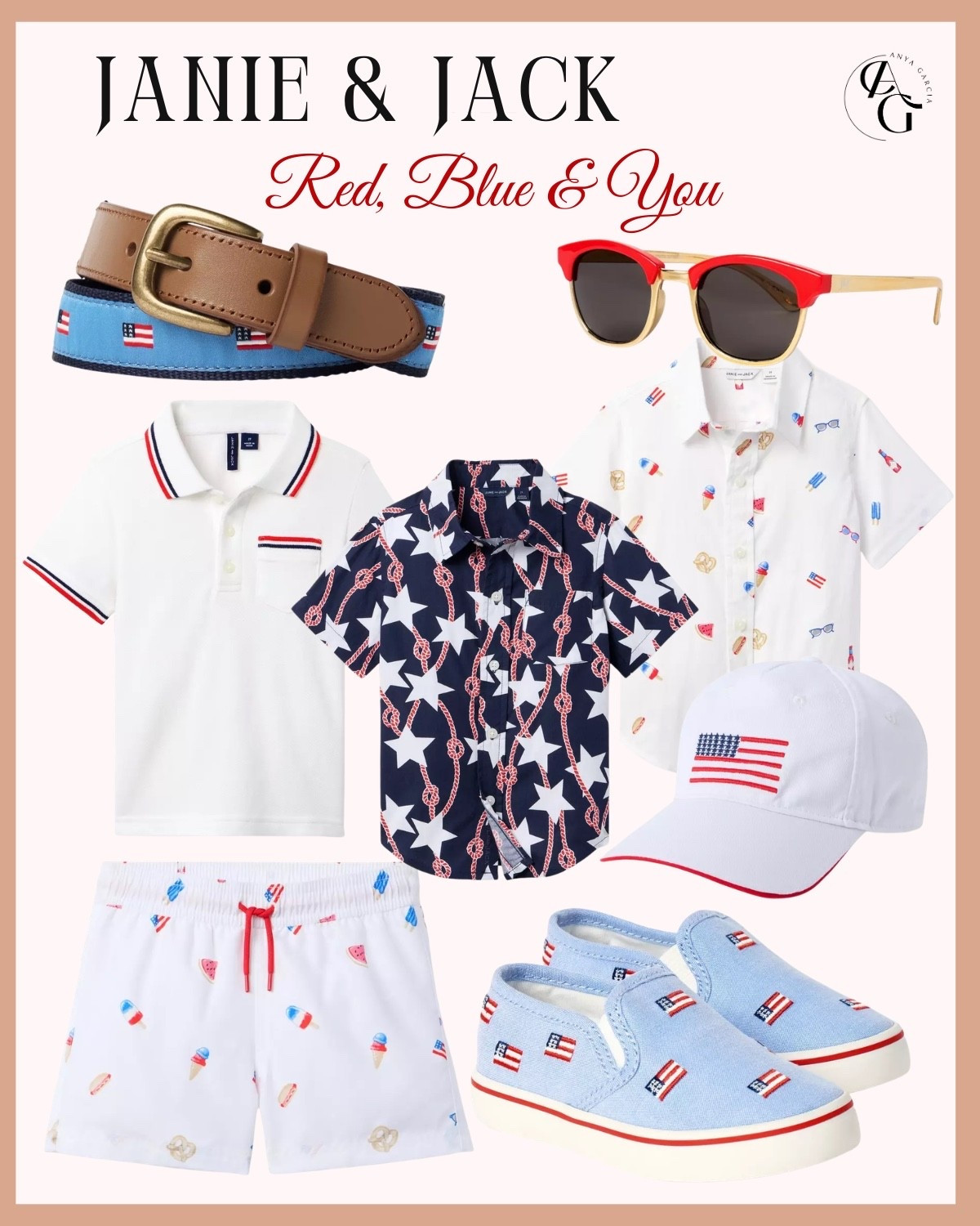 Janie & Jack ~ Red, White & You

#LTKkids #LTKtravel #LTKhome