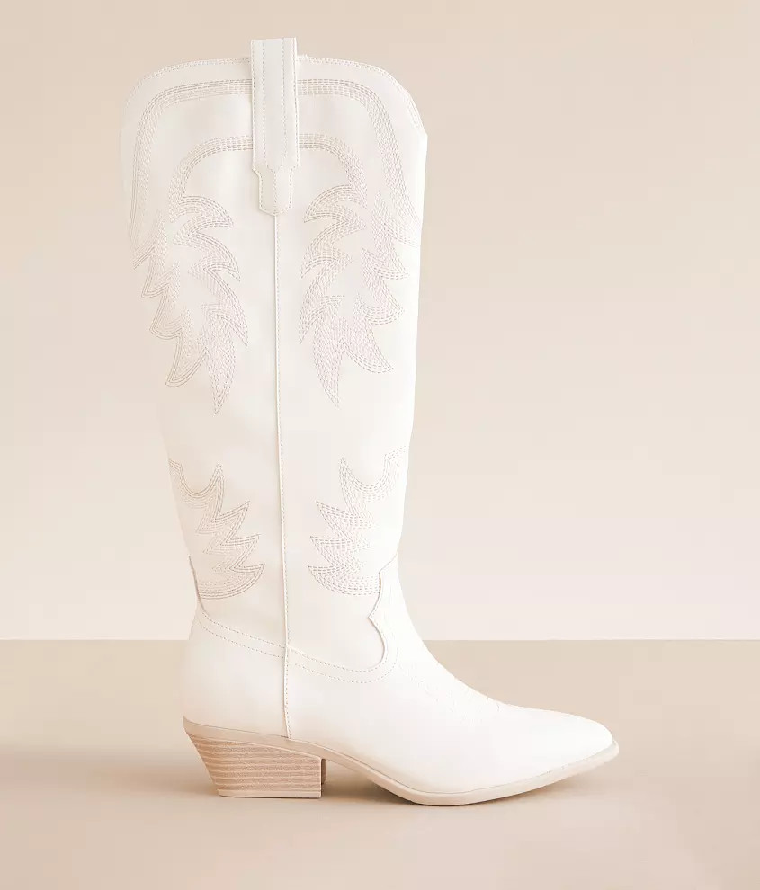 Embroidered Western Boot | Buckle