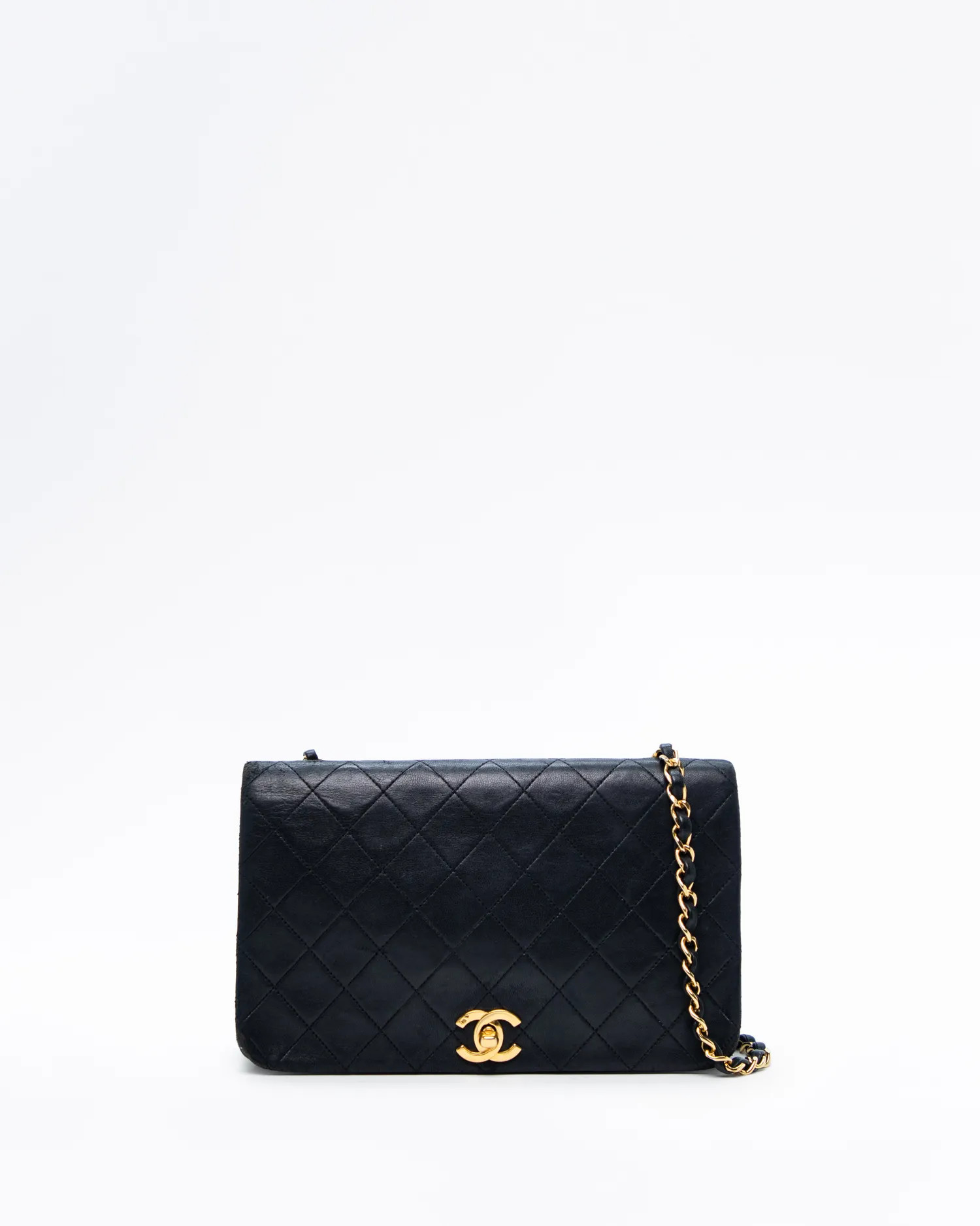 Vintage Lambskin Quilted Full Flap Bag | Vivrelle