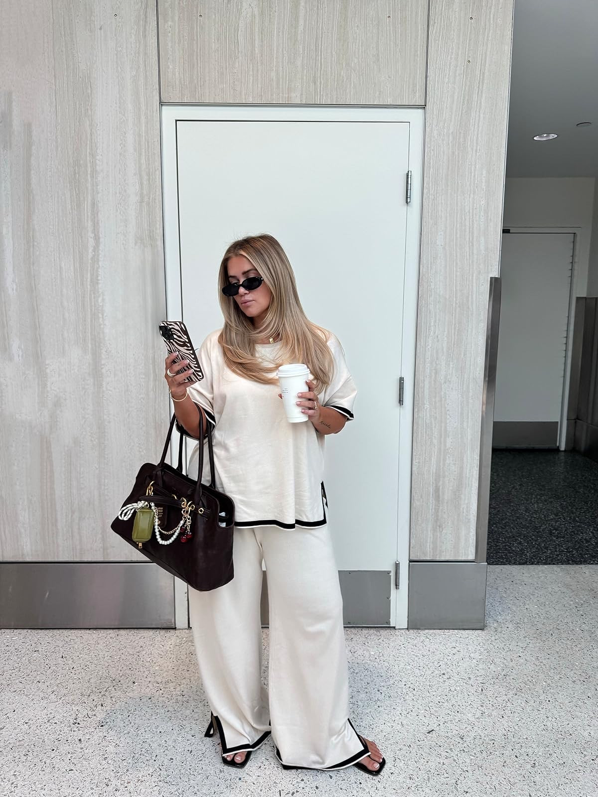 Fave Amazon set for a travel day🤍 I got an XXL

#LTKTravel #LTKootd