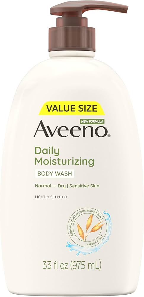 Aveeno Daily Moisturizing Body Wash for Women and Men for Dry & Sensitive Skin, Paraben, Soap & D... | Amazon (US)