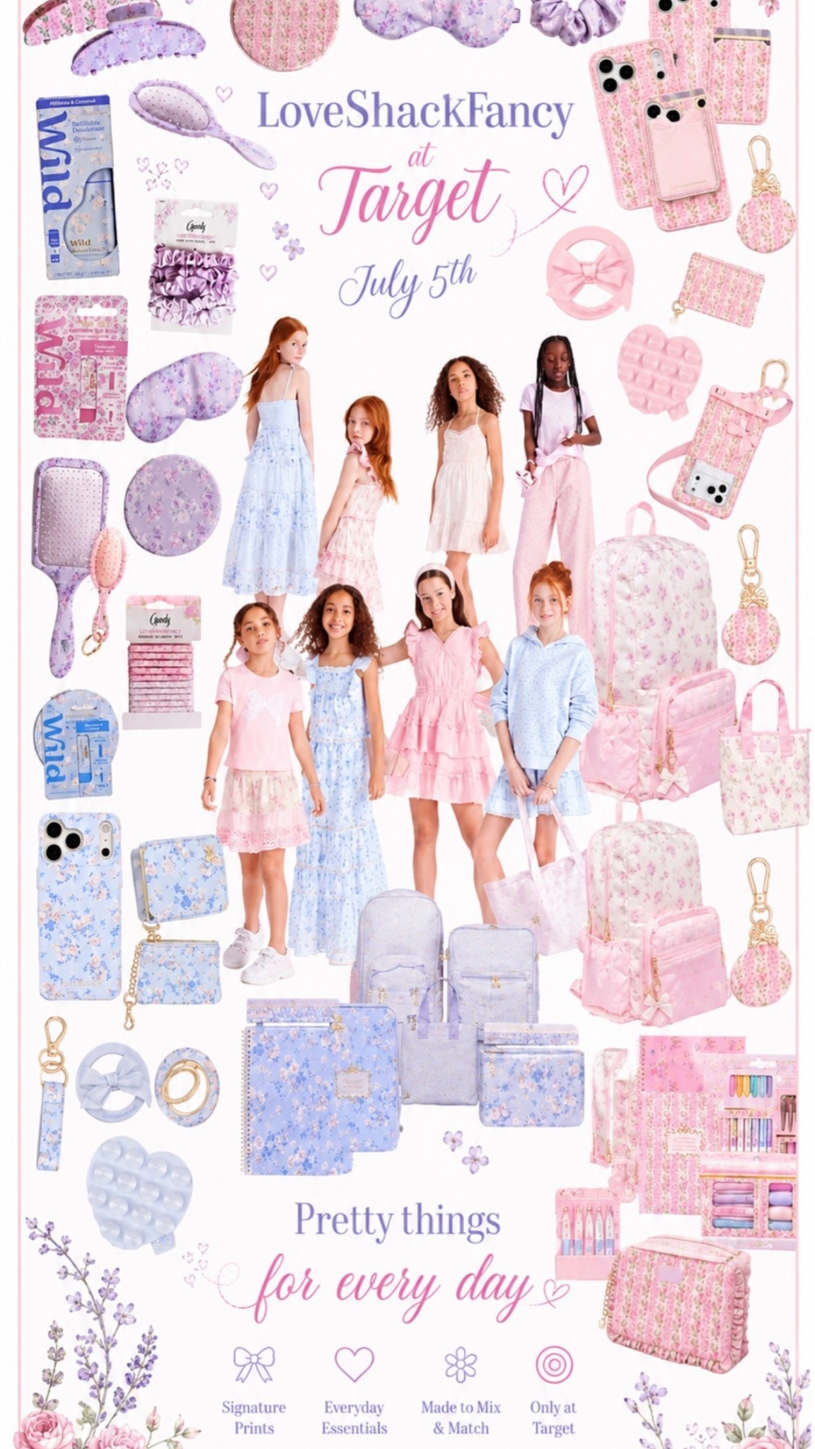 Something tells me this is about to be THE Target drop of the summer. 🌸🎀

If you’ve been waiting for the LoveShackFancy x Target collection, mark your calendar for July 5. These dreamy florals, bows, and vintage-inspired pieces are giving major designer vibes without the designer price tag—and if past Target collaborations have taught us anything, it’s that the favorites won’t stay in stock for long.

Who’s setting an alarm for this one? 💕✨

#LoveShackFancy #LoveShackFancyxTarget #TargetStyle #TargetFinds #TargetHome #TargetRun #BackToSchool #AffordableStyle #TargetObsessed #DesignerForLess

#LTKKids #LTKBeauty #LTKootd
