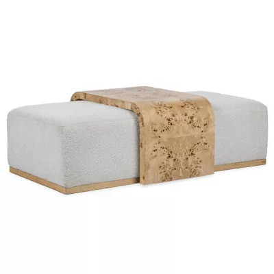 Kenan Upholstered Coffee Table | Lumens