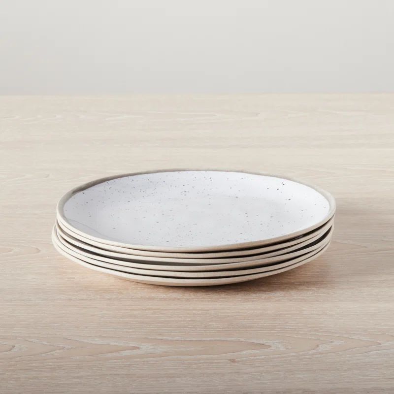 Laya Speckled Melamine Salad Plate (Set of 6) | Wayfair North America