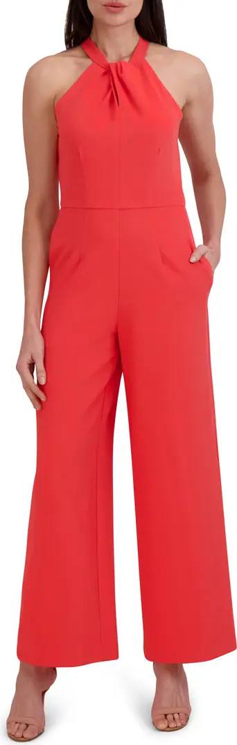 Halter Neck Wide Leg Jumpsuit | Nordstrom