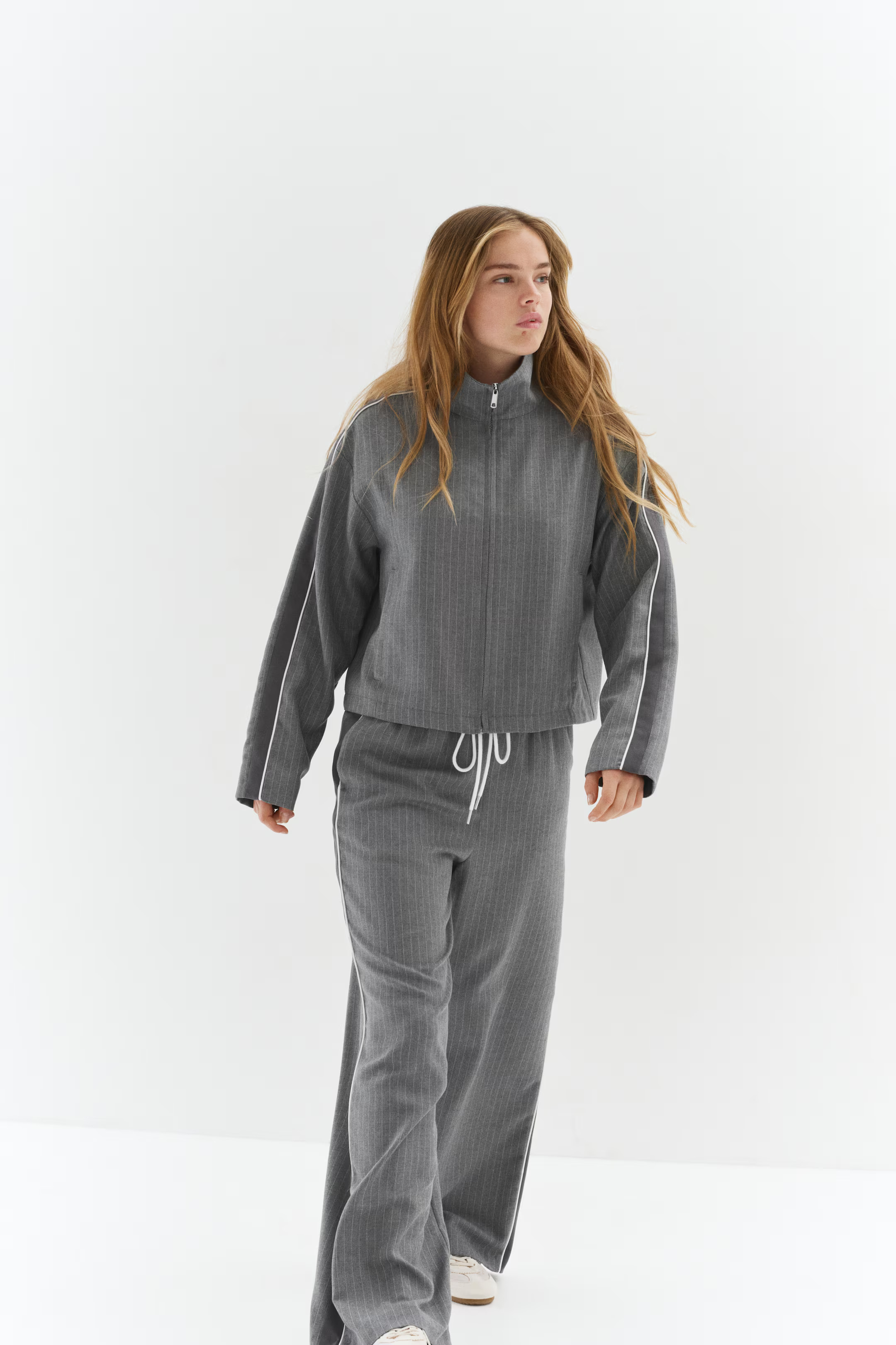 Twill track jacket | H&M (UK, MY, IN, SG, PH, TW, HK)