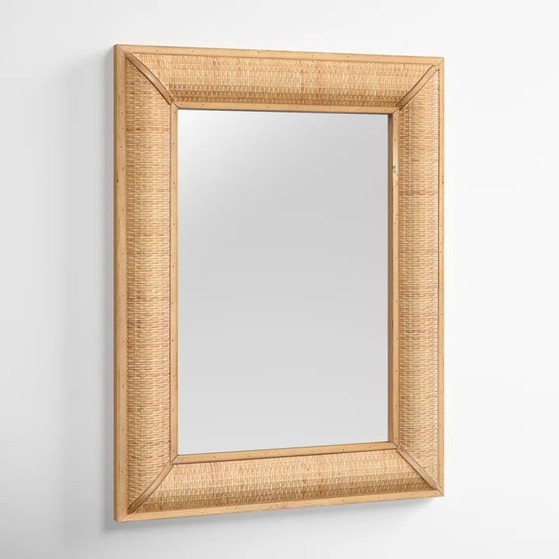 Stewart Rectangle Wood Wall Mirror | Wayfair North America