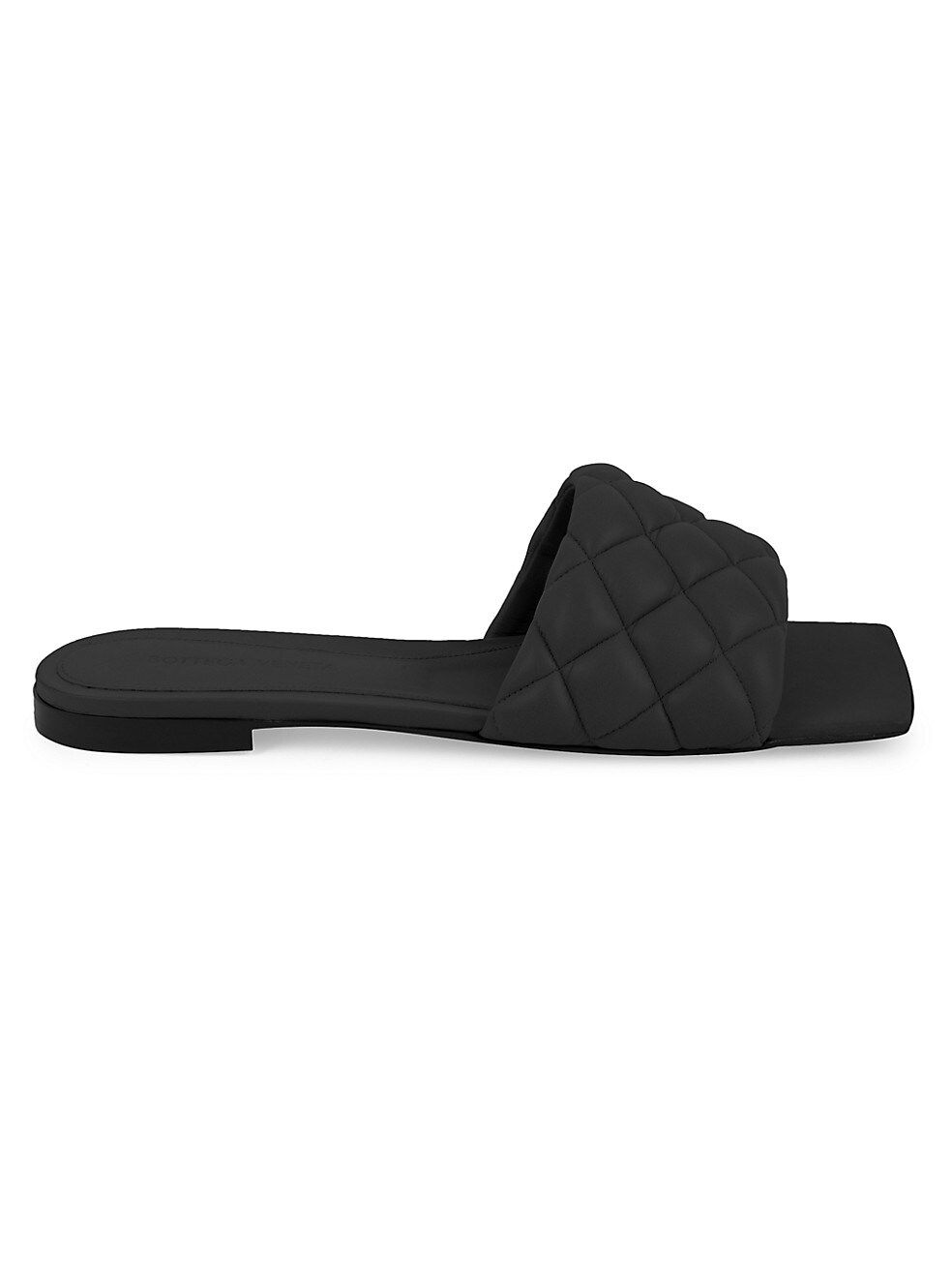 Padded Leather Flat Sandals | Saks Fifth Avenue