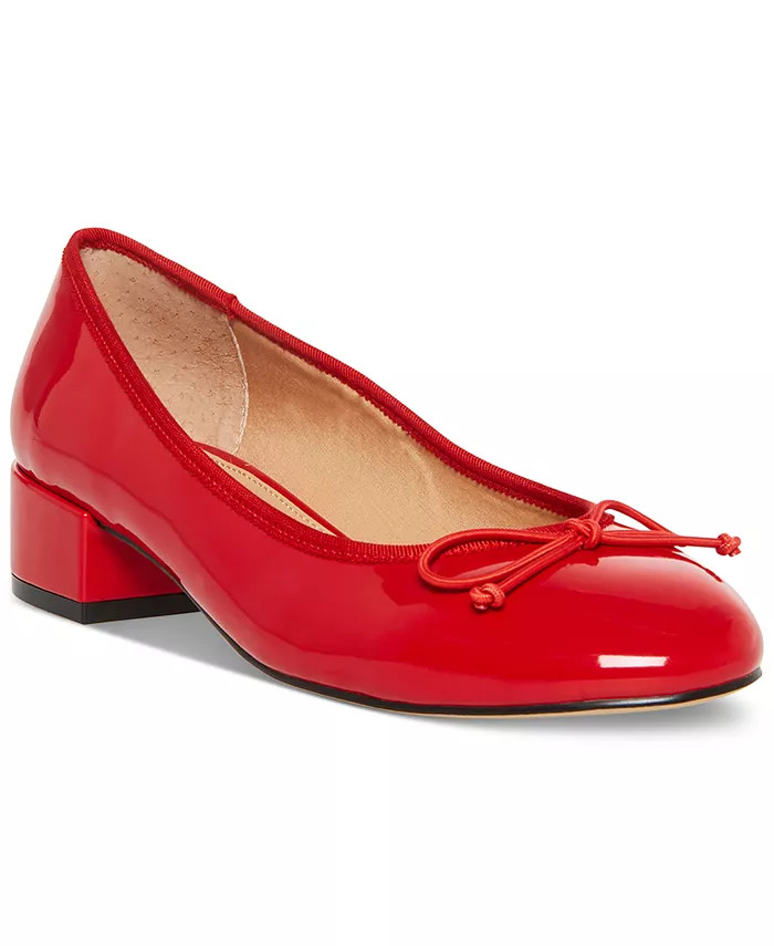 Women's Cherish Block-Heel Ballet Flats | Macy's