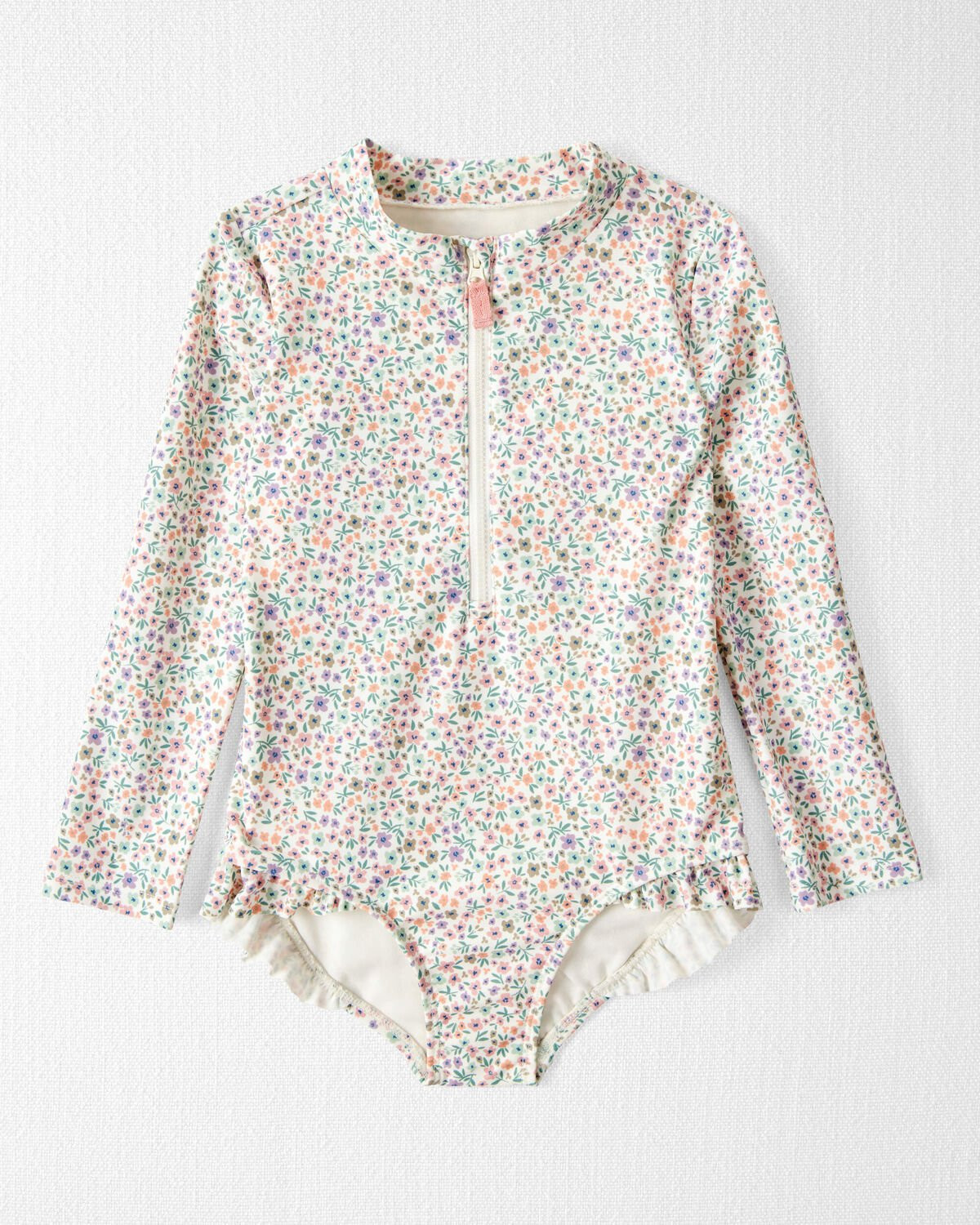 Toddler Recycled Ruffle Swimsuit - Little Planet | Carter's | Carter's Inc