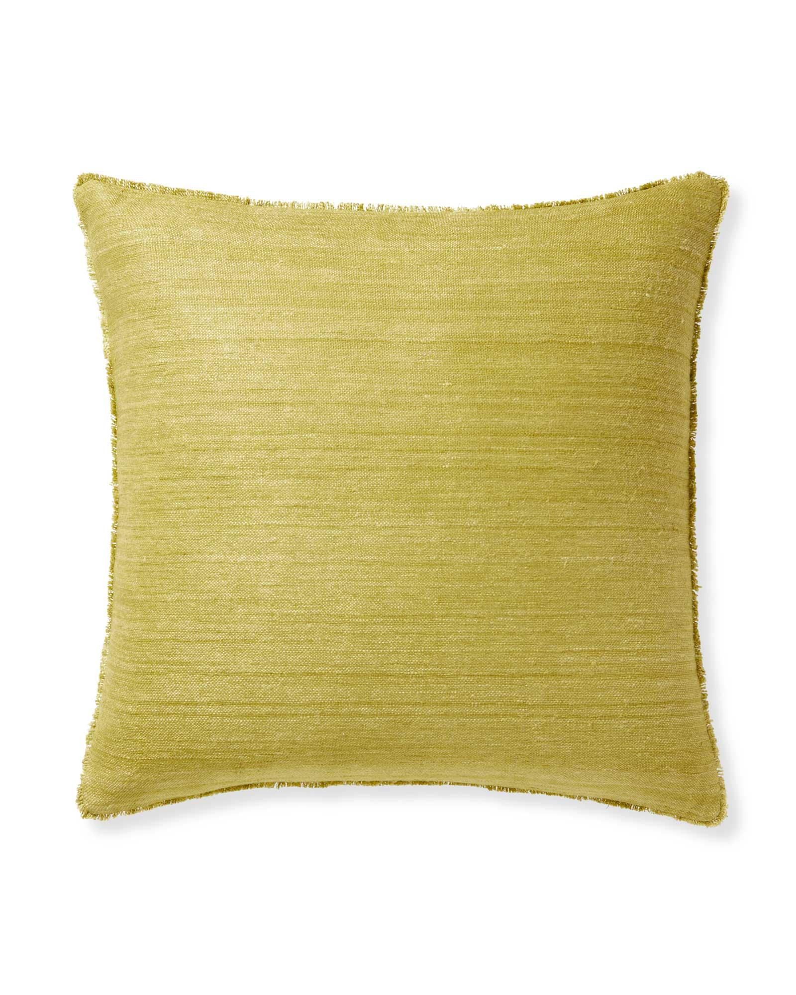 Wiltshire Raw Silk Pillow Cover | Serena and Lily