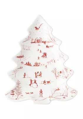 Juliska Country Estate Winter Frolic Ruby Small Tree Tray | Belk