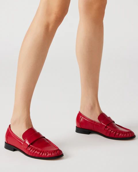RIDLEY RED LEATHER | Steve Madden (US)