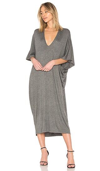 Riller & Fount Luca Caftan in Graphite | Revolve Clothing (Global)