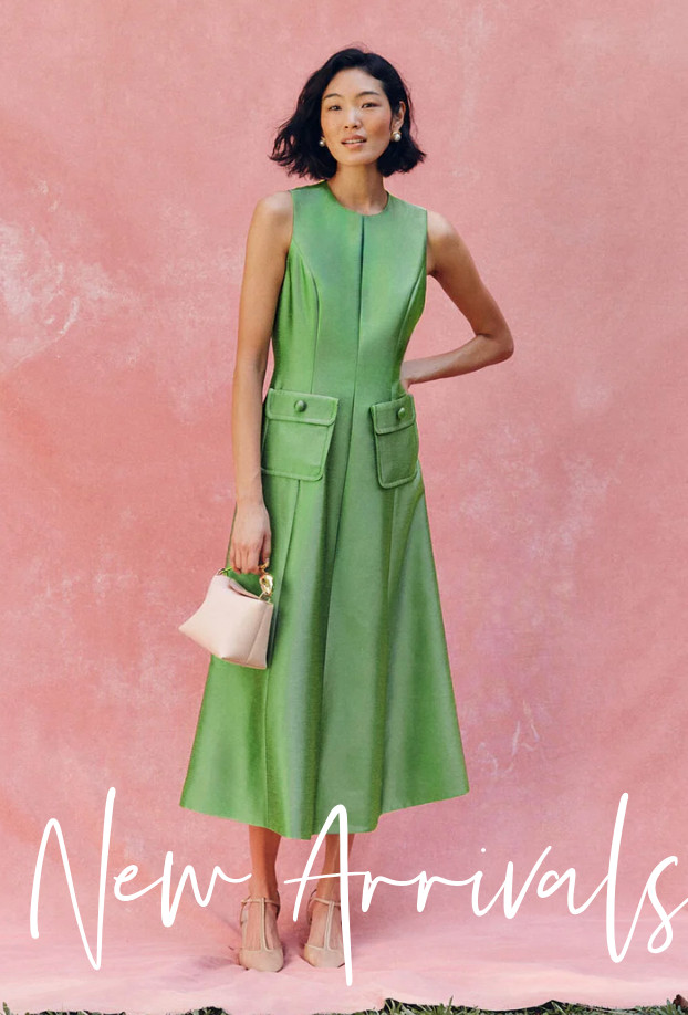 Effortless, stylish, and beautiful—these are the fabulous new dresses and spring fashions we’re loving right now from @tuckernuck! This green dupioni silk dress with pockets is so chic! 

 #LTKootd #LTKWorkwear #LTKWedding