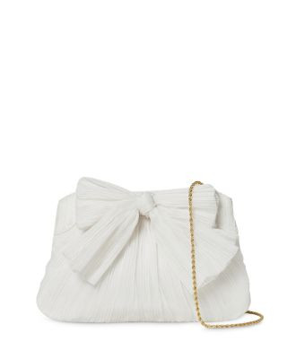 Rayne Small Pleated Bow Frame Clutch | Bloomingdale's (US)