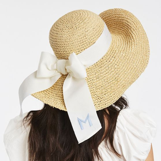 Ribbon Bow Straw Hat | Mark and Graham