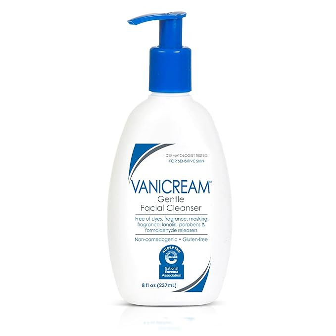 Vanicream Gentle Facial Cleanser with Pump Dispenser - 8 fl oz - Formulated Without Common Irrita... | Amazon (US)