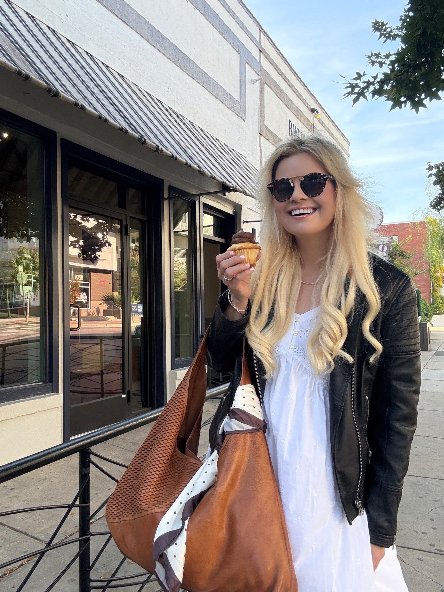 favorite fall bag and leather jacket 

#LTKWorkwear #LTKTravel #LTKStyleTip