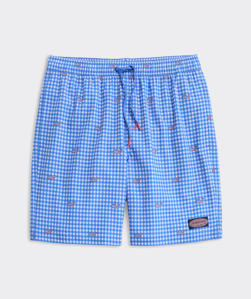 7 Inch Printed Chappy Swim Trunks | vineyard vines
