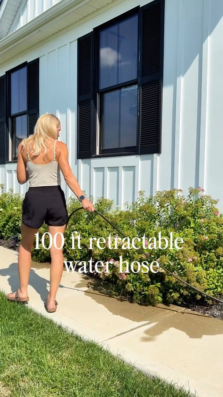 This makes watering so much easier 💦

No tangles, no dragging hoses around — and it retracts automatically.

#LTKSaleAlert #LTKHome #LTKSeasonal