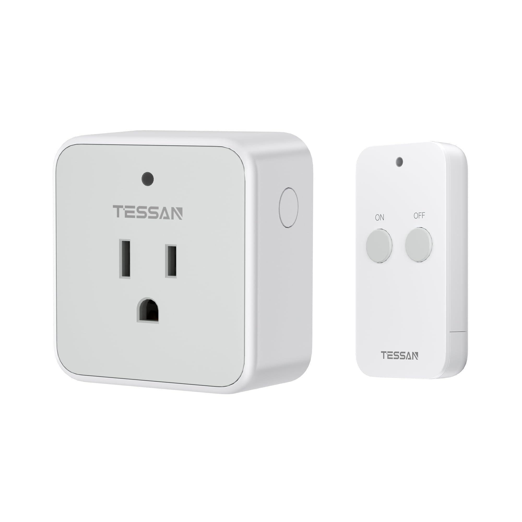 Remote Control Outlet, TESSAN Wireless Light Switch, On Off Switch Plug for Lights, Lamps, Fans, ... | Amazon (US)