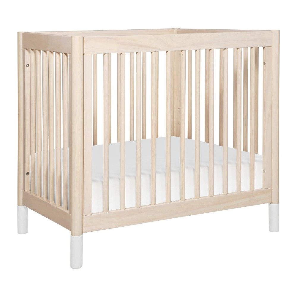 Babyletto Gelato 4-in-1 Convertible Mini Crib and Twin bed - Washed Natural/White | Target