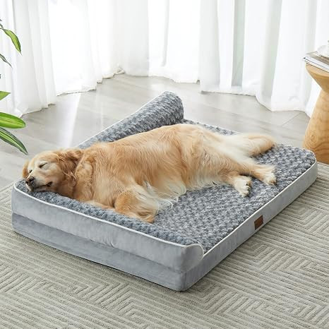 BFPETHOME Orthopedic Dog Beds for Large Dogs-Waterproof Sofa Dog Bed with Removable Washable Cove... | Amazon (US)