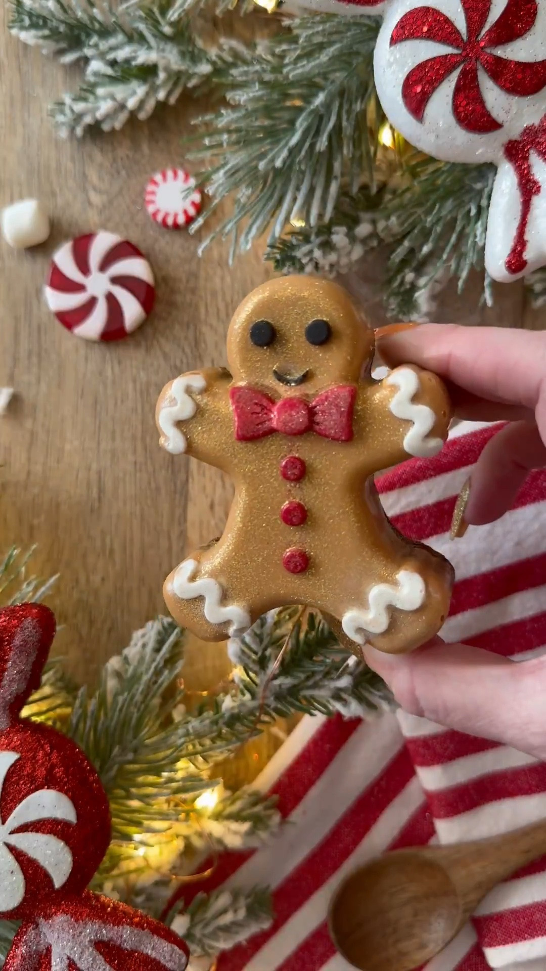 This adorable gingerbread treat was baked in a silicone mold using all Michael’s Stores products! 

#LTKParties #LTKSeasonal #LTKHoliday