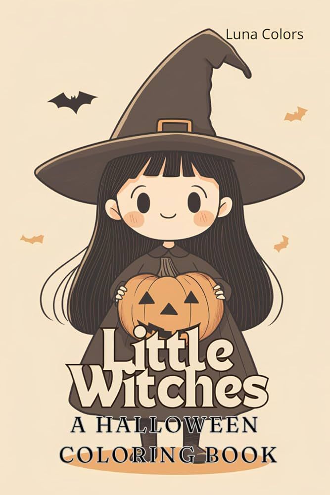 Little Witches: A Halloween Coloring Book (Halloween with Luna Colors) | Amazon (US)