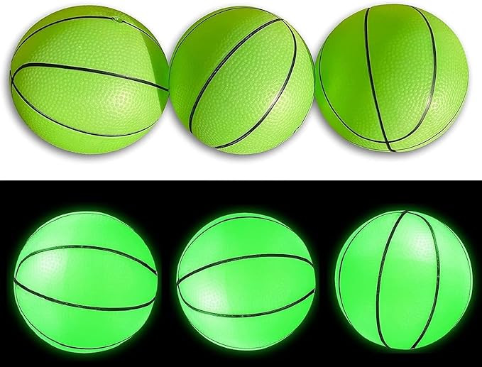 Toys+ Glow Balls! Glow in The Dark mini Basketball | Amazon (US)