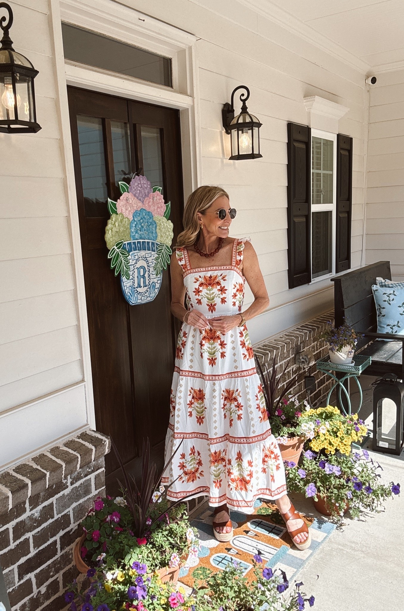 All necklaces linked here. 

Cupshe dresses