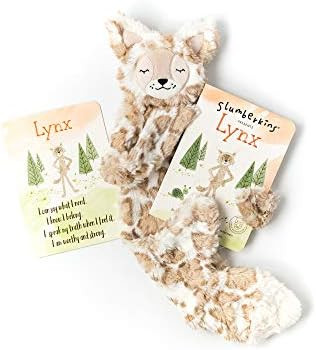 Slumberkins Lynx Snuggler & Book | Promote Self-Expression | Social Emotional Tools for Ages 0+ | Amazon (US)