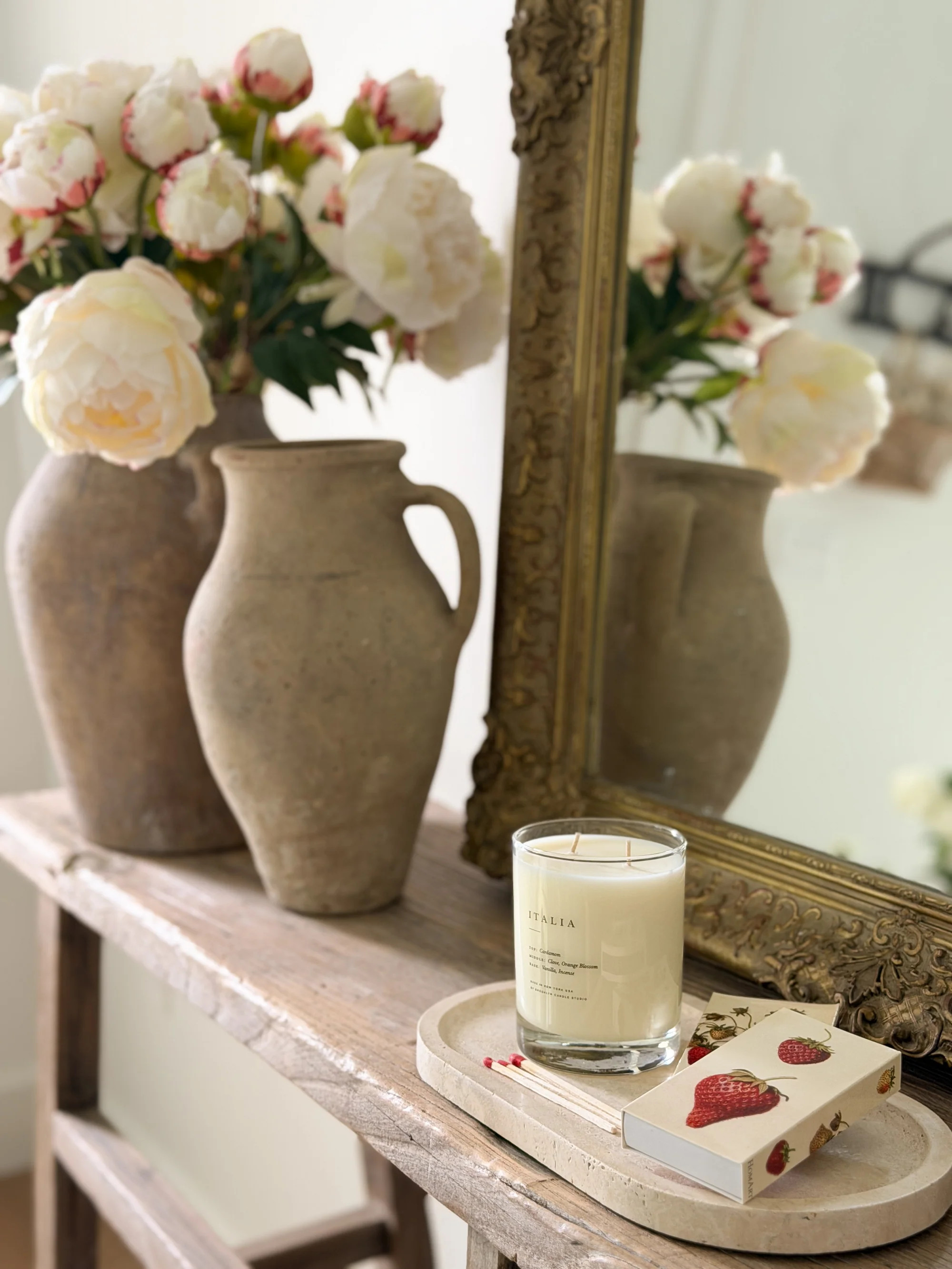 Strawberry Matches | Cottage and Key