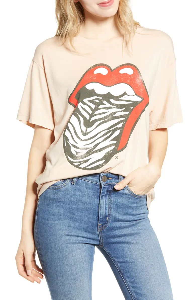 Rolling Stones Zebra Tongue Graphic Tee | Nordstrom