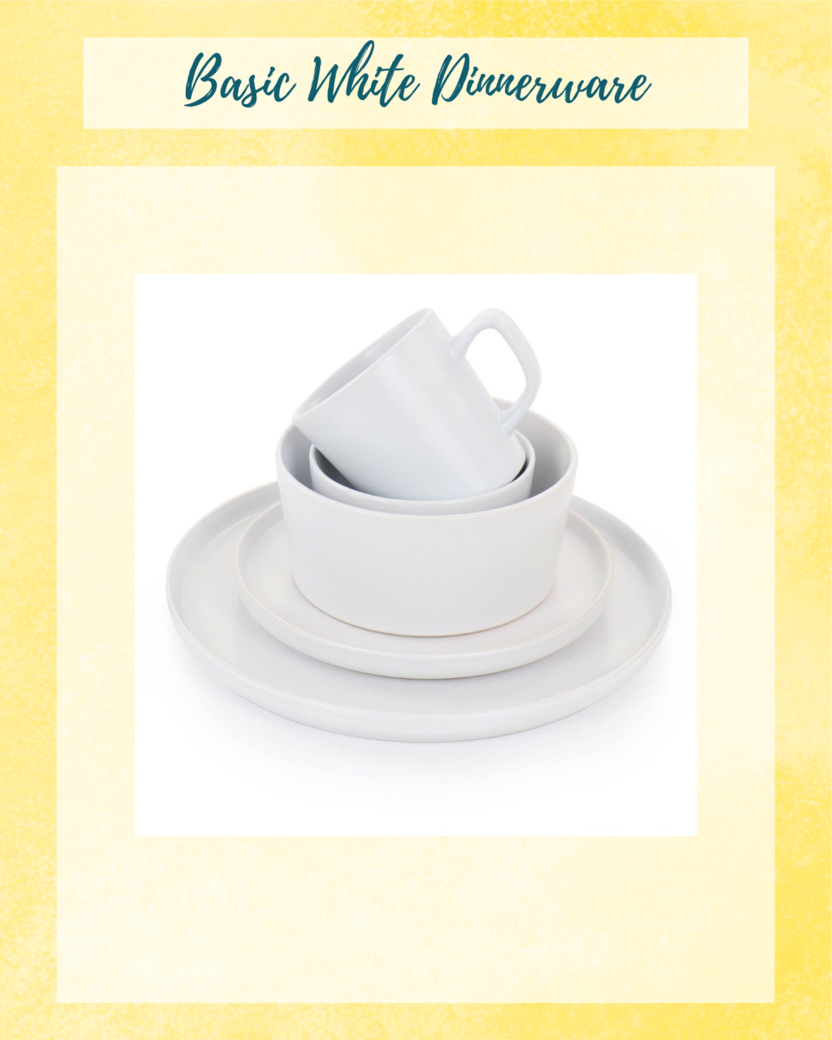 A simple set of white dinnerware is the perfect neutral setting for a beautiful set table or casual every night dinner. Create a simple, minimalist home with neutral, solid white dinnerware. 

#whitedinnerware #simpleplacesetting #targethome #casualdining

#LTKhome