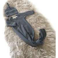 Coming Home Outfit Gender Neutral Newborn, Organic Baby Clothes, Knotted Gown, Take Home, Going Newb | Etsy (US)